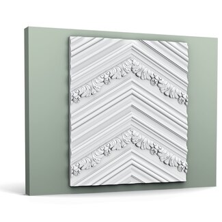 W130 Chevron 3D Wandpaneel - L 200 x H 40 x B 2 cm
