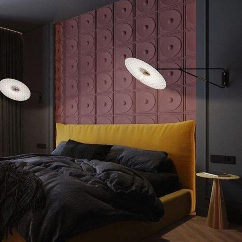 W122 Autoire 3D Wandpaneel - L 33,3 x H 33,3 x B 2,6 cm