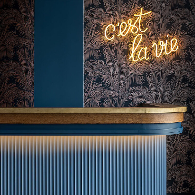 W109F Valley Buigbaar 3D Wandpaneel - L 200 x H 25 x B 1,2 cm