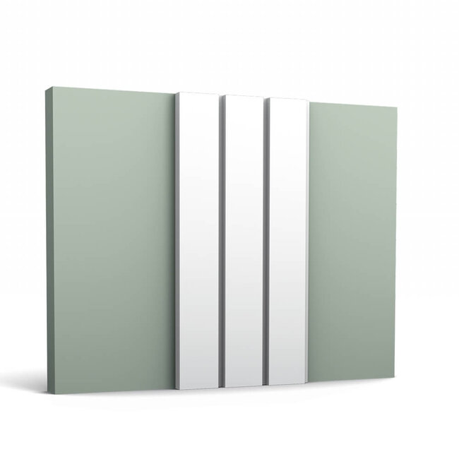 W116F Bar XL Buigbaar 3D Wandpaneel - L 200 x H 25 x B 2 cm