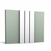W116F Bar XL Buigbaar 3D Wandpaneel - L 200 x H 25 x B 2 cm