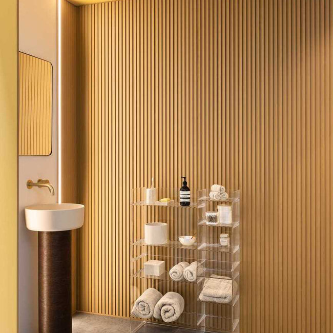 WX205F Track 3D Wandpaneel Flexibel - L 200 x H 25 x B 1.3 cm