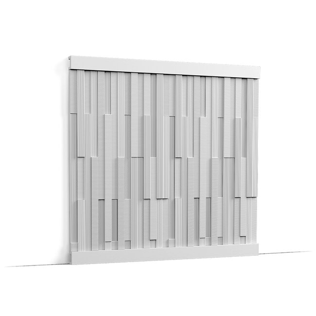 W216 Matrix 3D Wandpaneel - L 200 x H 25 x B 1,6 cm