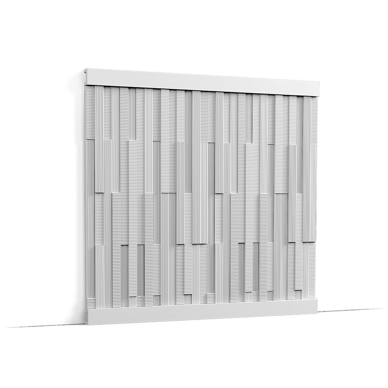 W216 Matrix 3D Wandpaneel - L 200 x H 25 x B 1,6 cm