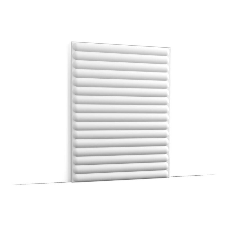 W214 Hill Bead XL 3D Wandpaneel - L 200 x H 40 x B 1,5 cm