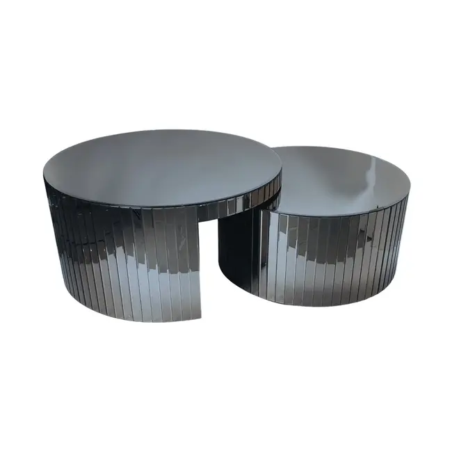 Japandi salontafel Rounded White