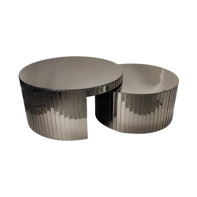 Japandi salontafel Rounded White