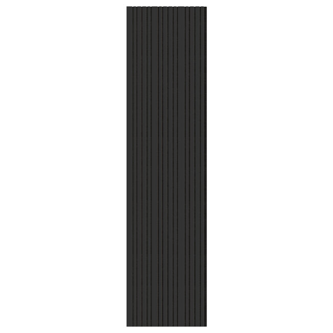 Akupaneel / Akoestisch Wandpaneel – Wood Line Black Pearl 280×60,5 cm