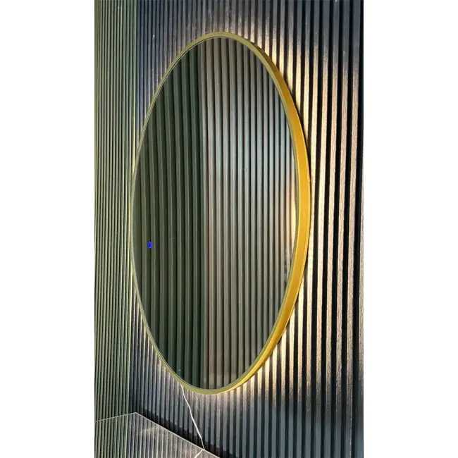 Spiegel rond met verlichting