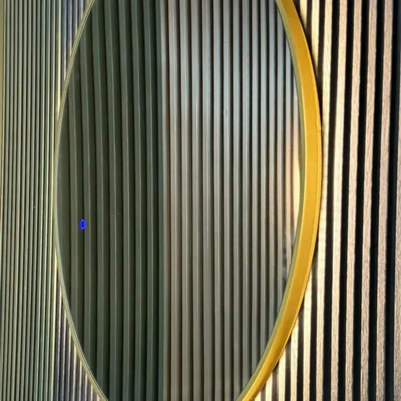 Spiegel rond met verlichting