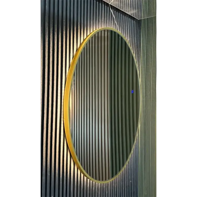 Spiegel rond met verlichting