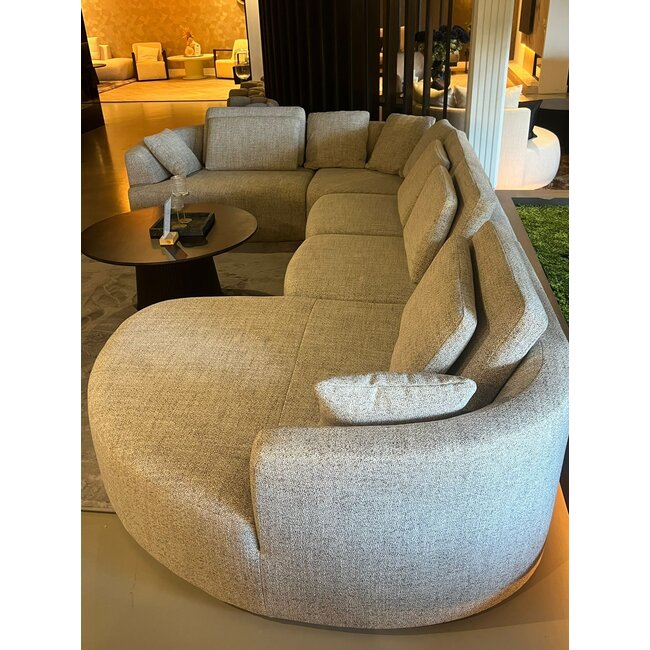 Bankstel Saint-Tropéz 220x400 x160cm GREIGE