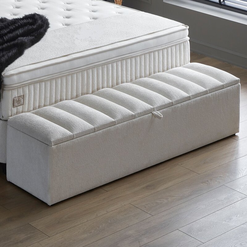 Bed London white