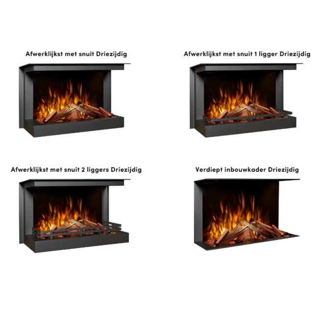 Fair Fires  Tru Vizion Solution insert 650 Driezijdig