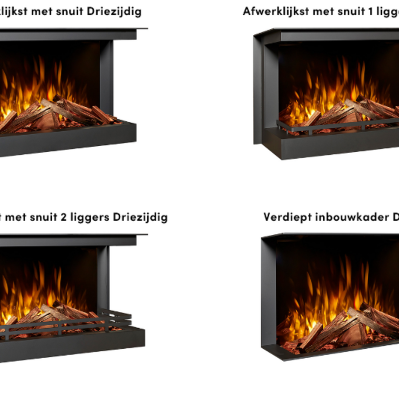 Fair Fires  Tru Vizion Solution insert 650 Driezijdig