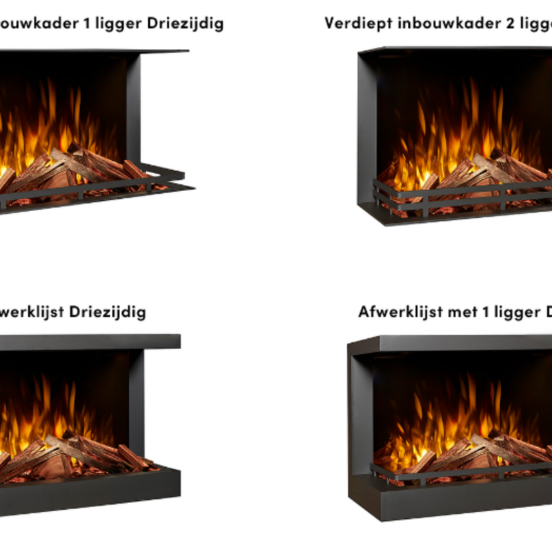 Fair Fires  Tru Vizion Solution insert 650 Driezijdig