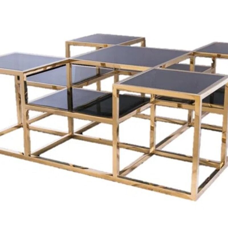 Black Marmer & Frozen Gold