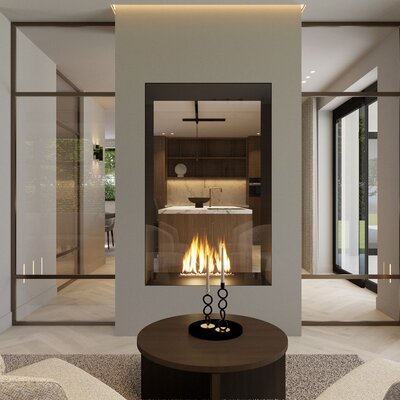 Doorkijk sfeerhaarden