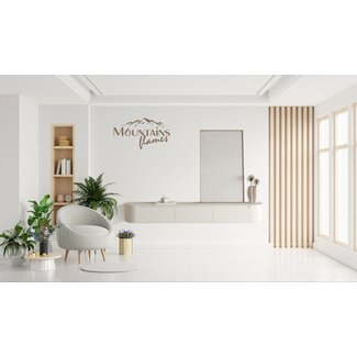 Japandi TV Meubel snow white (lange bocht)