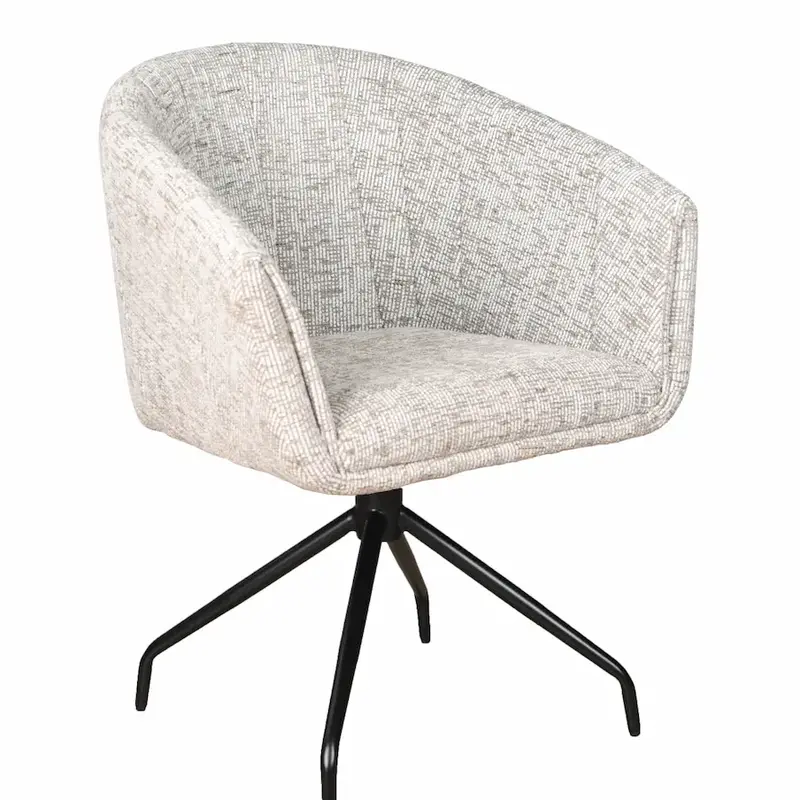 Eetkamerstoel Lunae - Zwarte poten