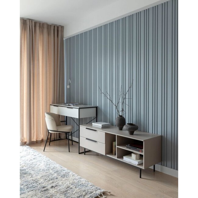 Akoestisch Wandpaneel |Blauw L280 x B60.5