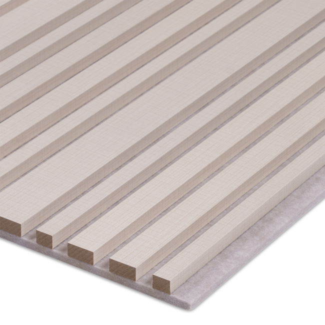 Akoestisch Wandpaneel |  Linnen  Beige