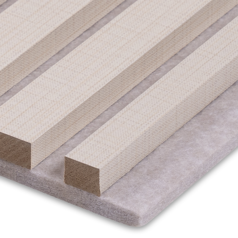 Akoestisch Wandpaneel |  Linnen  Beige