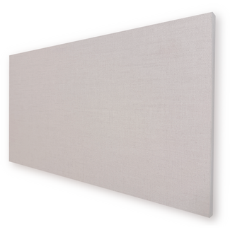 TV- Decorplaat Taupe Linnen (Dikke plaat)