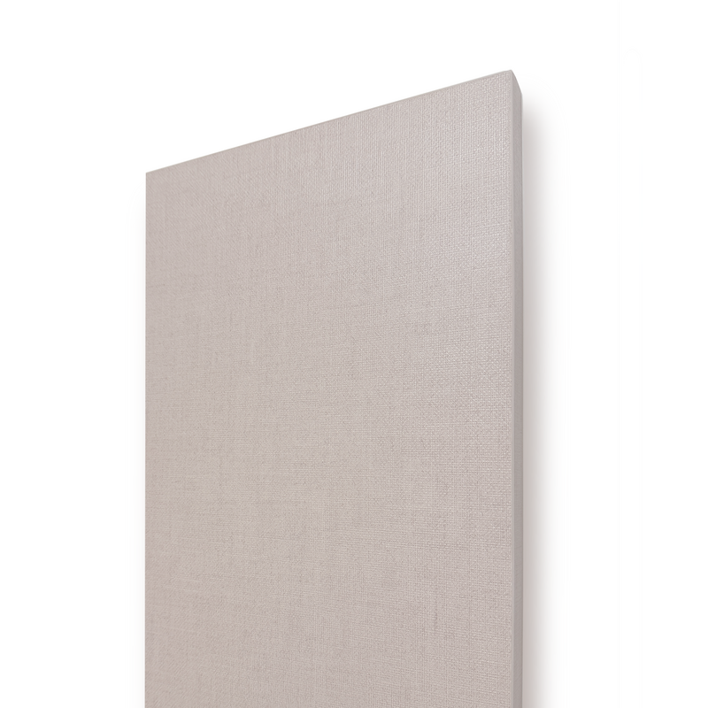 TV- Decorplaat Taupe Linnen (Dikke plaat)