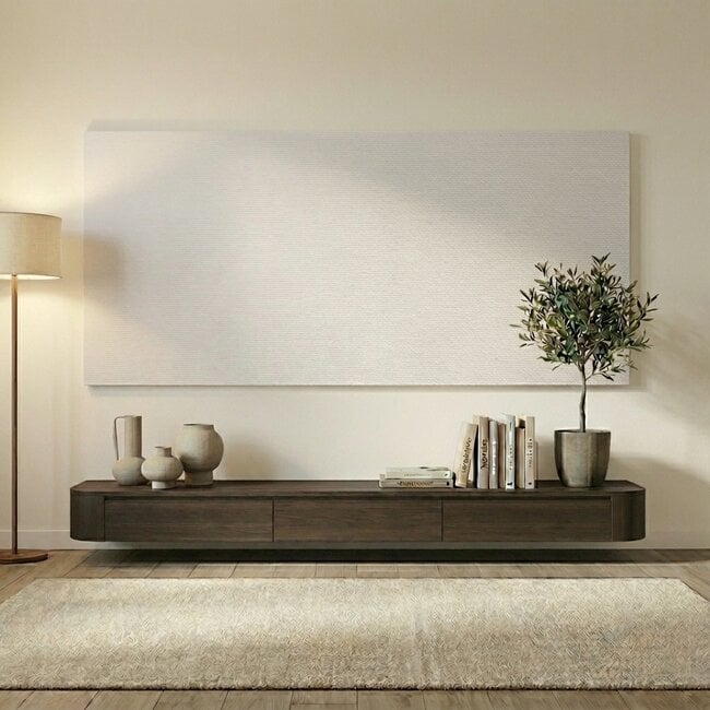 Decorplaat licht Beige L240 x H122 x D19mm ( Dikke plaat)