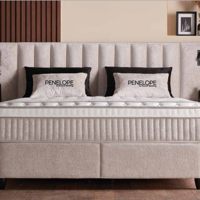 Penelope – Premium Bouclé Storage Bed
