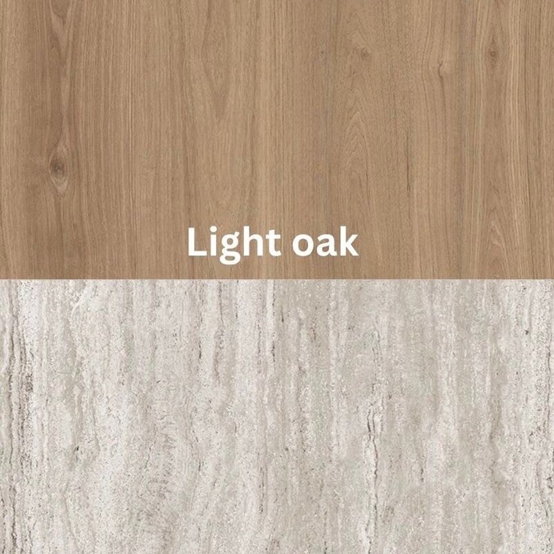 Japandi TV Meubel  Licht Beige Travertine