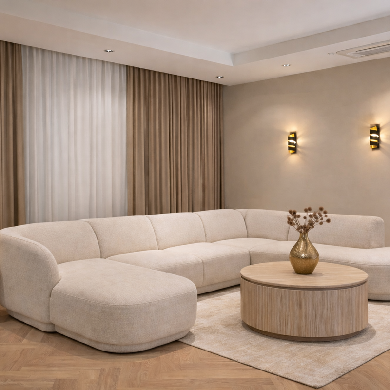 Bankstel Milaan 221 X 338 X 175 CM