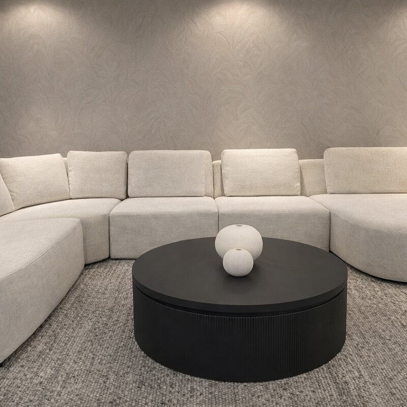 Bankstel Saint-Tropéz 220x400 x160cm BEIGE