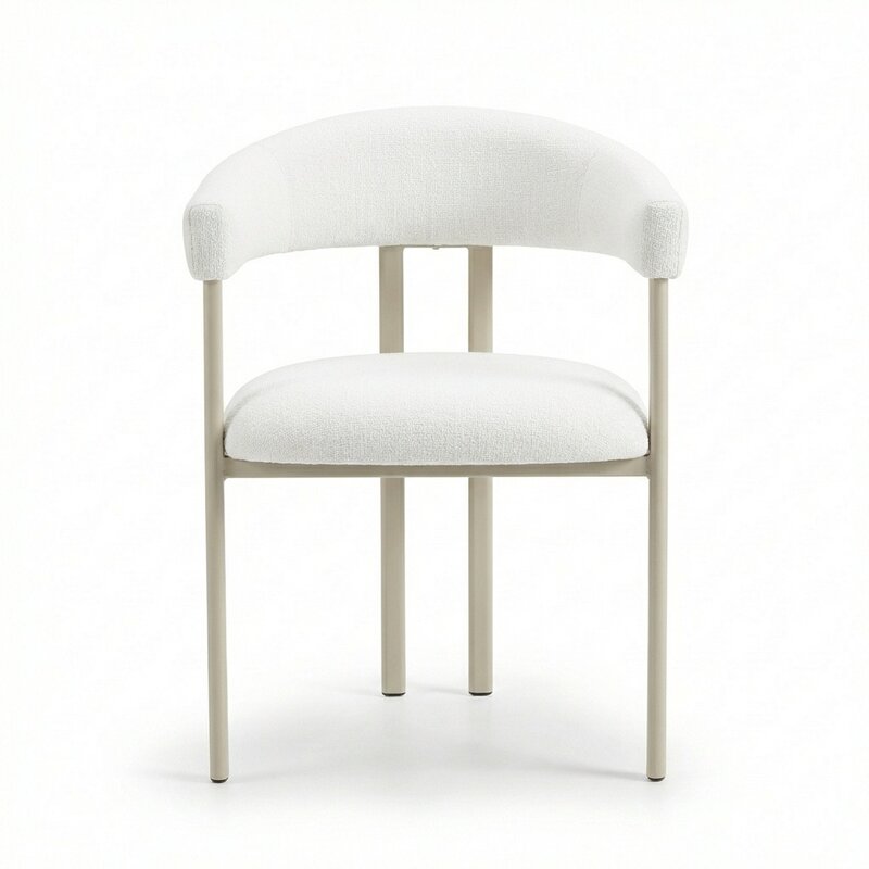 Eetkamerstoel Aurora linnen beige