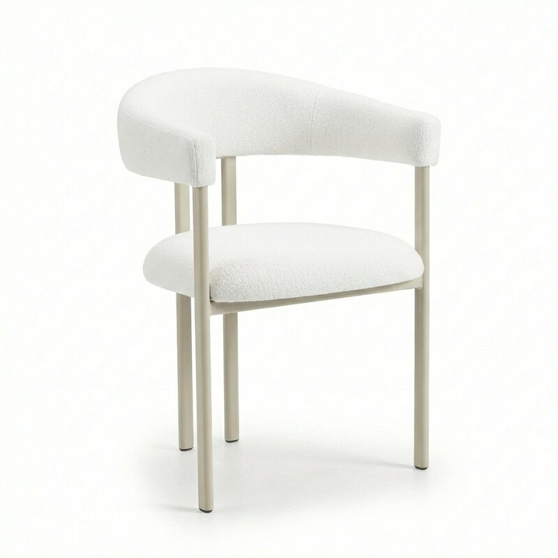 Eetkamerstoel Aurora linnen beige