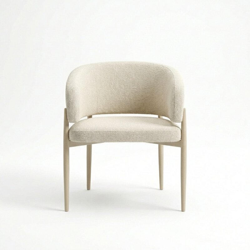 Japandi Eetkamerstoel – Beige