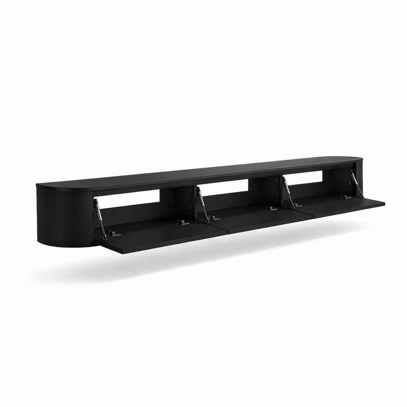 Japandi  TV Meubel Black  (Premium MDF)