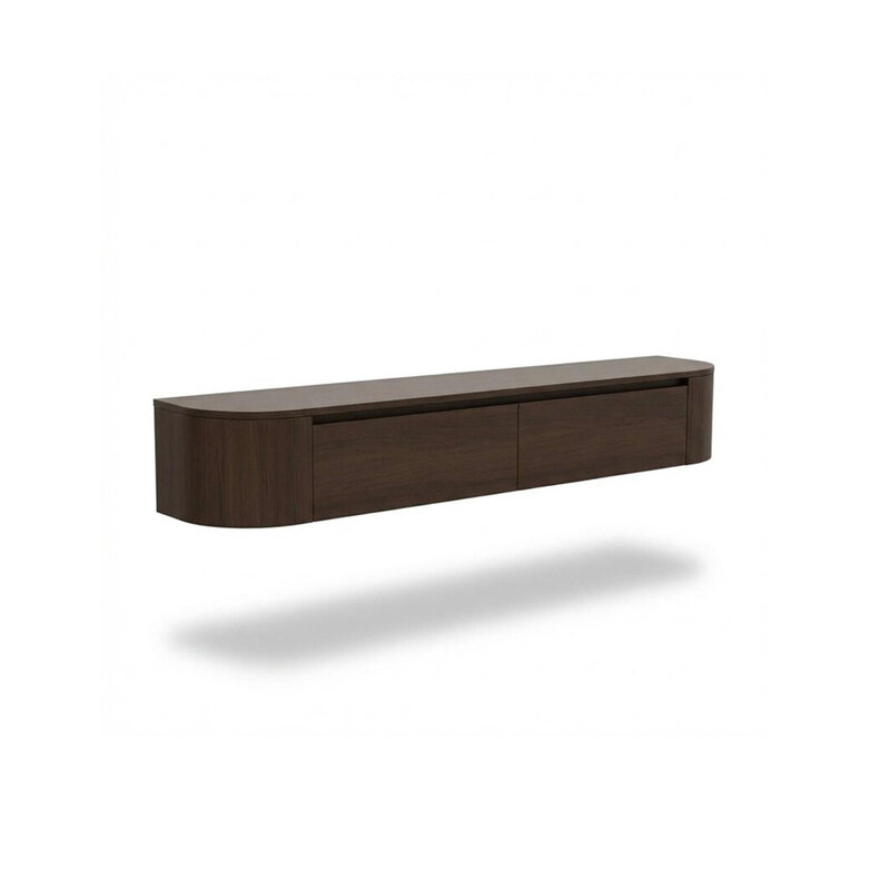 Japandi TV Meubel Walnoot  (Premium MDF)