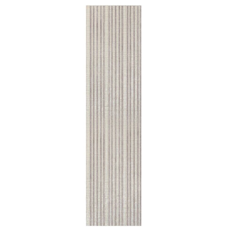 The Woodline Collection | Round Beige Linen