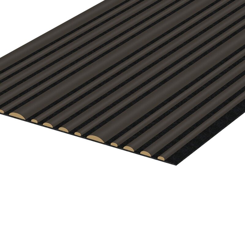 The Woodline Collection | Round Suede Brown