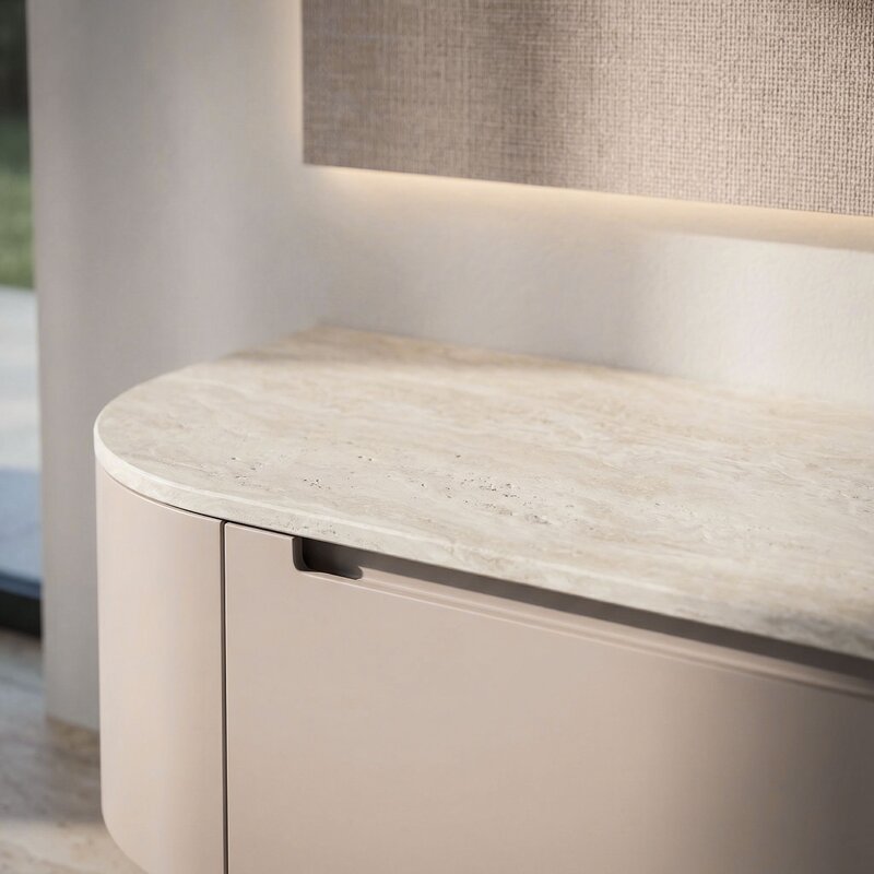 Japandi TV Meubel Ceramic