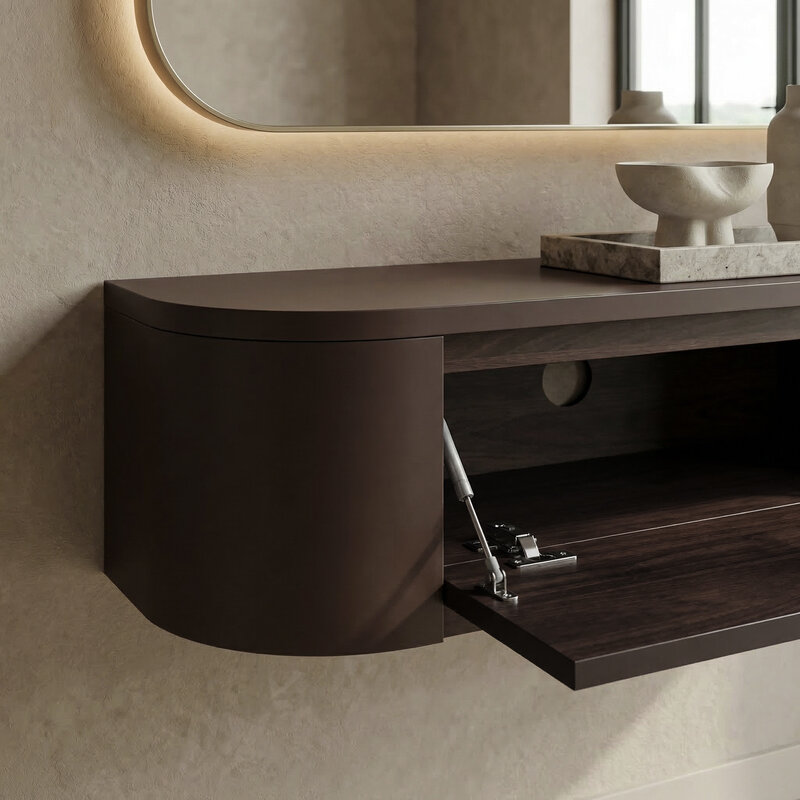 Gangkast Espresso Brown (H100 × D25 × H25cm)