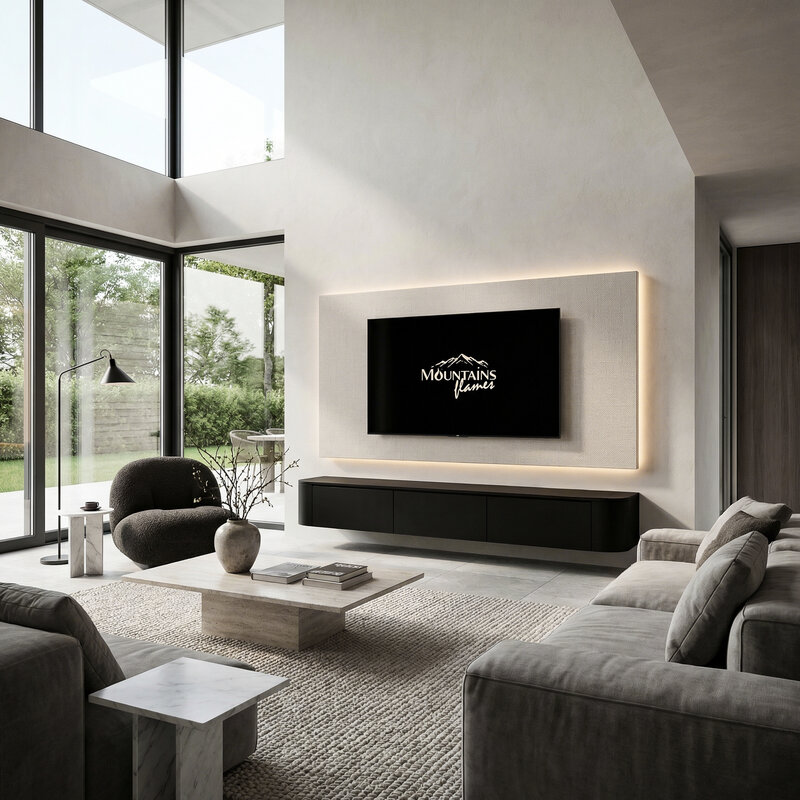 Japandi  TV Meubel Black  (Premium MDF)