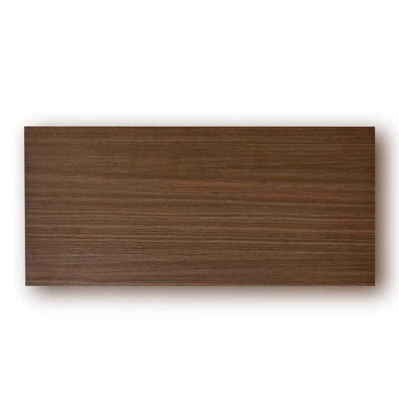 TV- Decorplaat Walnut