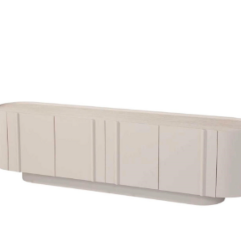 Japandi tv meubel beige staand