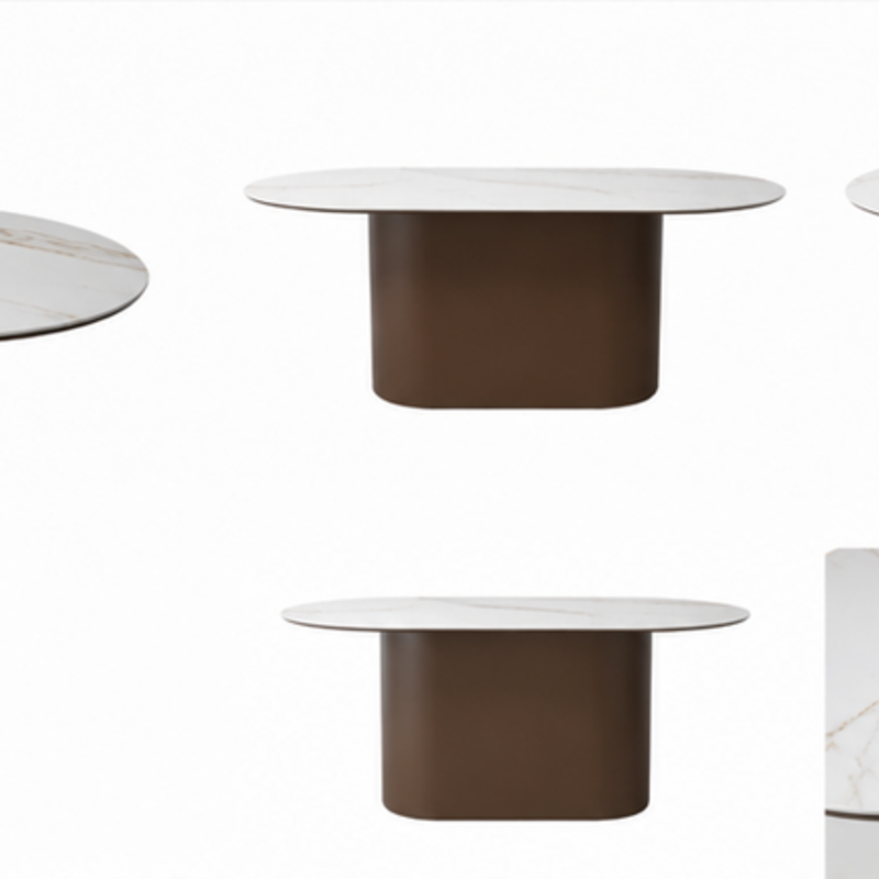 Eettafel WoodTraventine Elara
