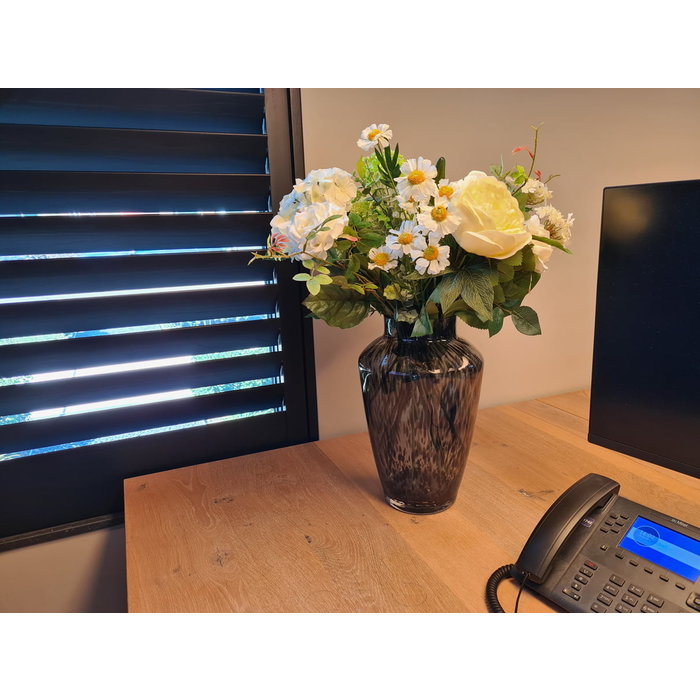 Emerald Kunstboeket white dream 55cm