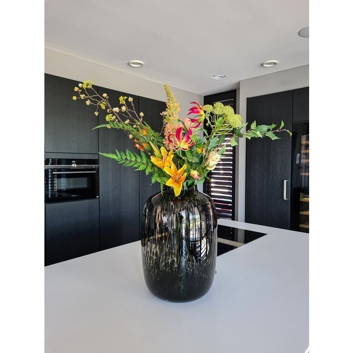 Emerald Kunstboeket XL happy orange 105cm