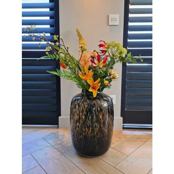 Emerald Kunstboeket XL happy orange 105cm